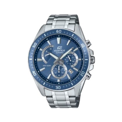 Casio Edifice EFR-552D-2A Standard Chronograph Stainless Steel Watch
